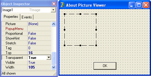 Delphi 7 09 06 для чего предназначен компонент button