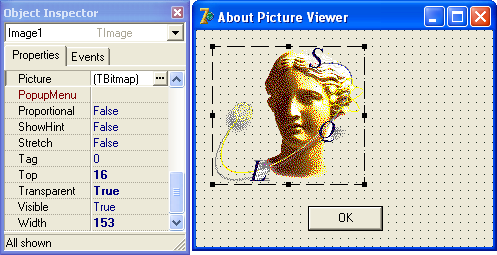 Delphi 7 09 07 для чего предназначен компонент button