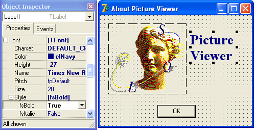 Delphi 7 09 09 для чего предназначен компонент button