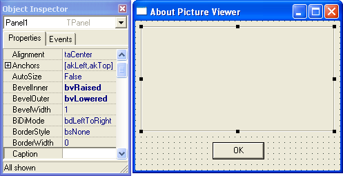 Delphi 7 09 13 для чего предназначен компонент button