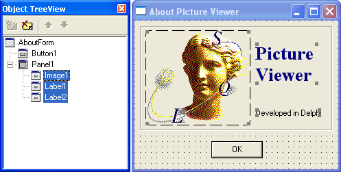 Delphi 7 09 15 для чего предназначен компонент button